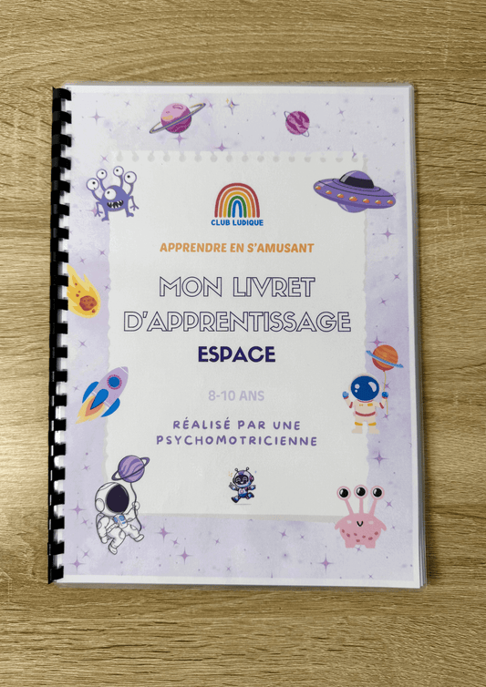 Livret Apprentissage Enfant - Mission Espace pour 8-10 ans