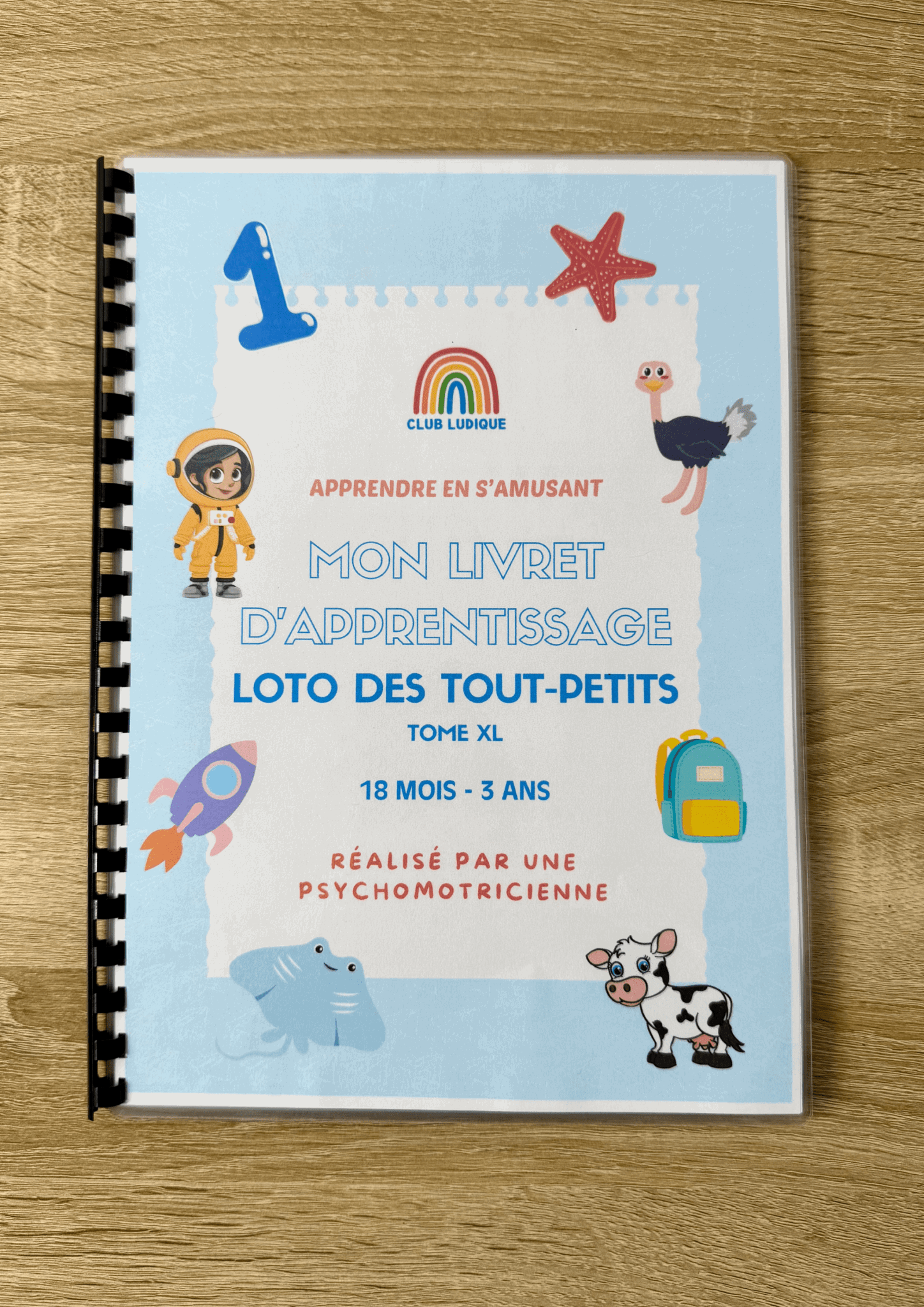 Livret Apprentissage - Loto des Tout-Petits Édition XL 18 mois à 3 ans