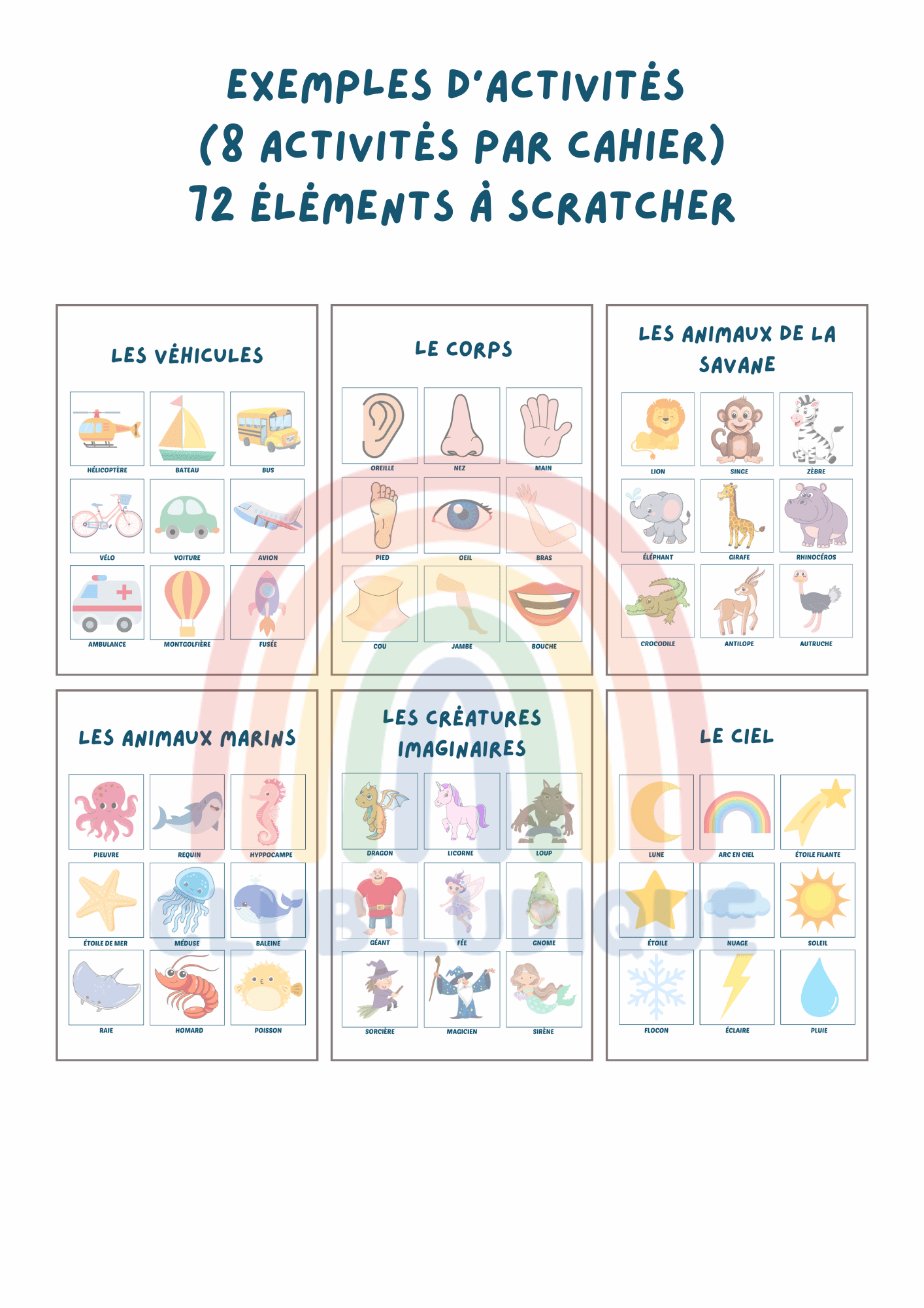 Livret Apprentissage - Loto de Tout Petits : Tome 1 18 mois à 3 ans